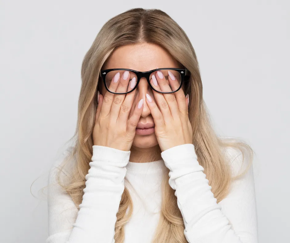 patient looking for vision correction options